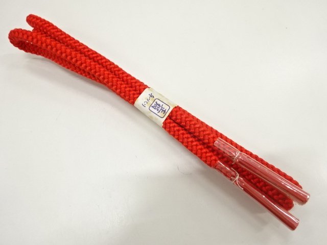 JAPANESE KIMONO / UNUSED HAND-TIED OBIJIME